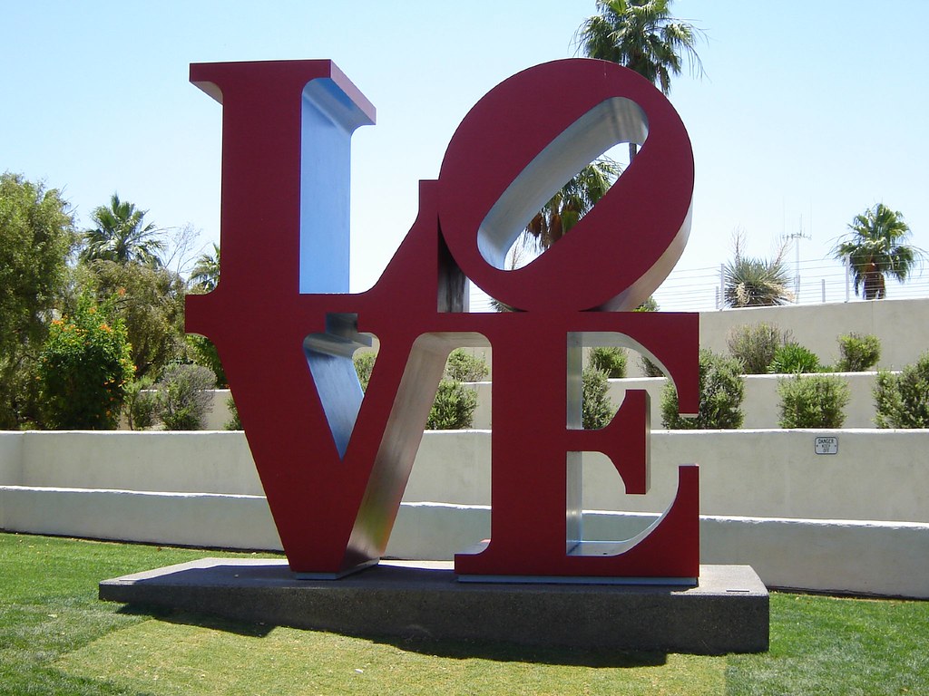 The famous LOVE monument LOVE, 196699 Robert Indiana Purc… Flickr