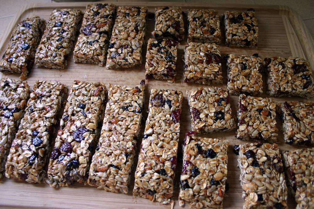 Granola Bars Blogged here Home Made Granola Bars Wendy Copley Flickr