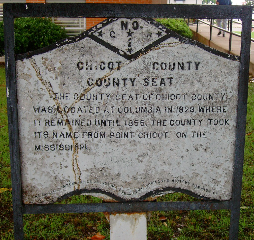 Chicot County Marker (Lake Village, Arkansas) The county s… Flickr