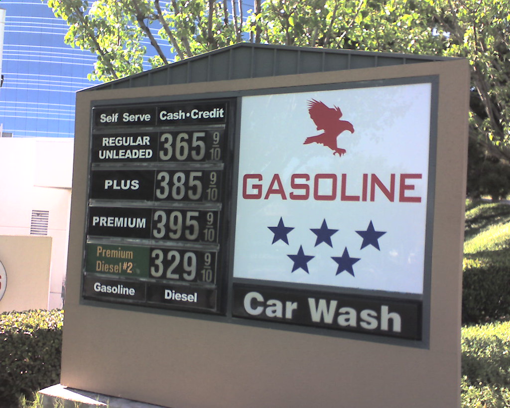 Gas prices in San Diego. OMG! This gas station in Sorrento… Flickr