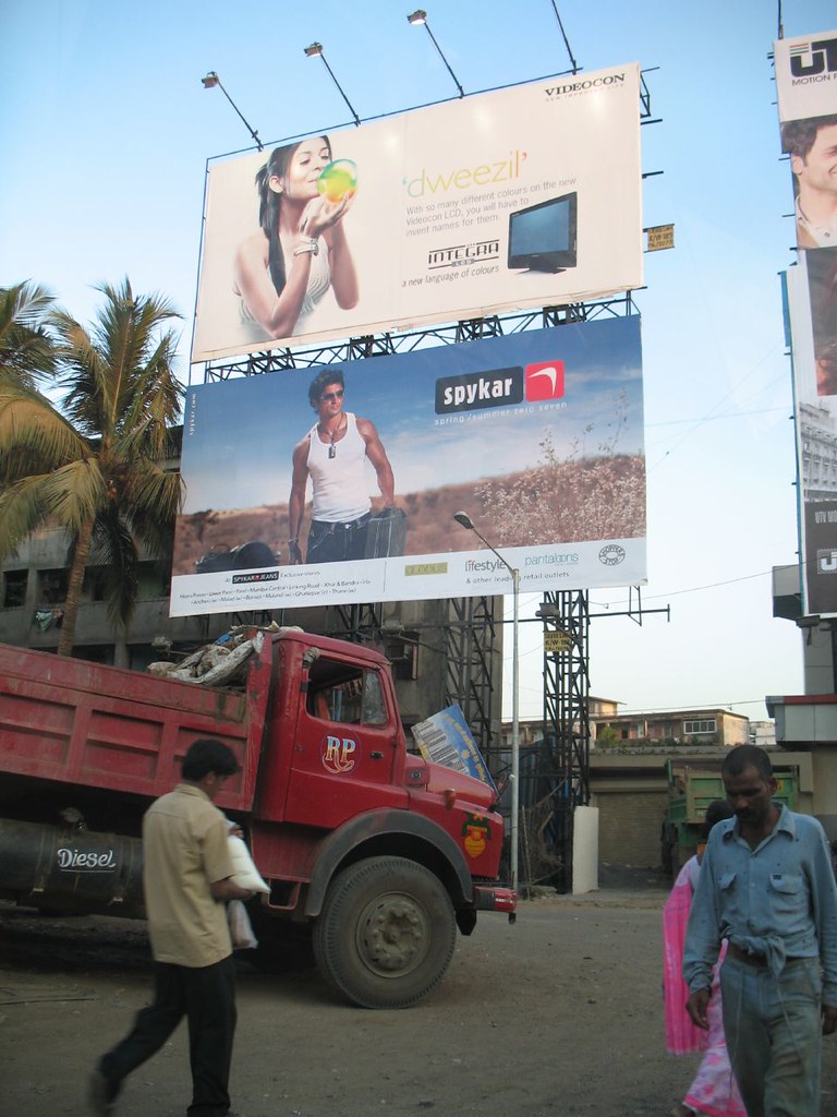 Advertising, Mumbai Style Huge USstyle billboards can be … Flickr