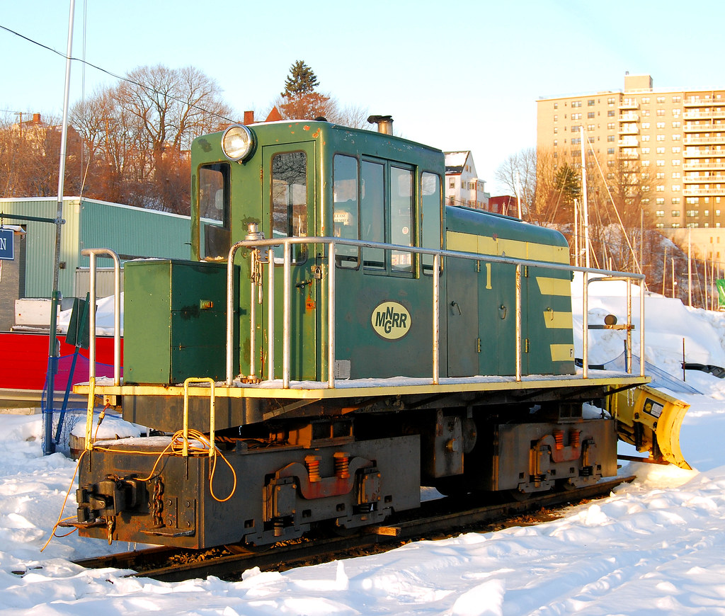Snow Plow Maine Narrow Gauge Railroad Portland, Maine Ja… Flickr