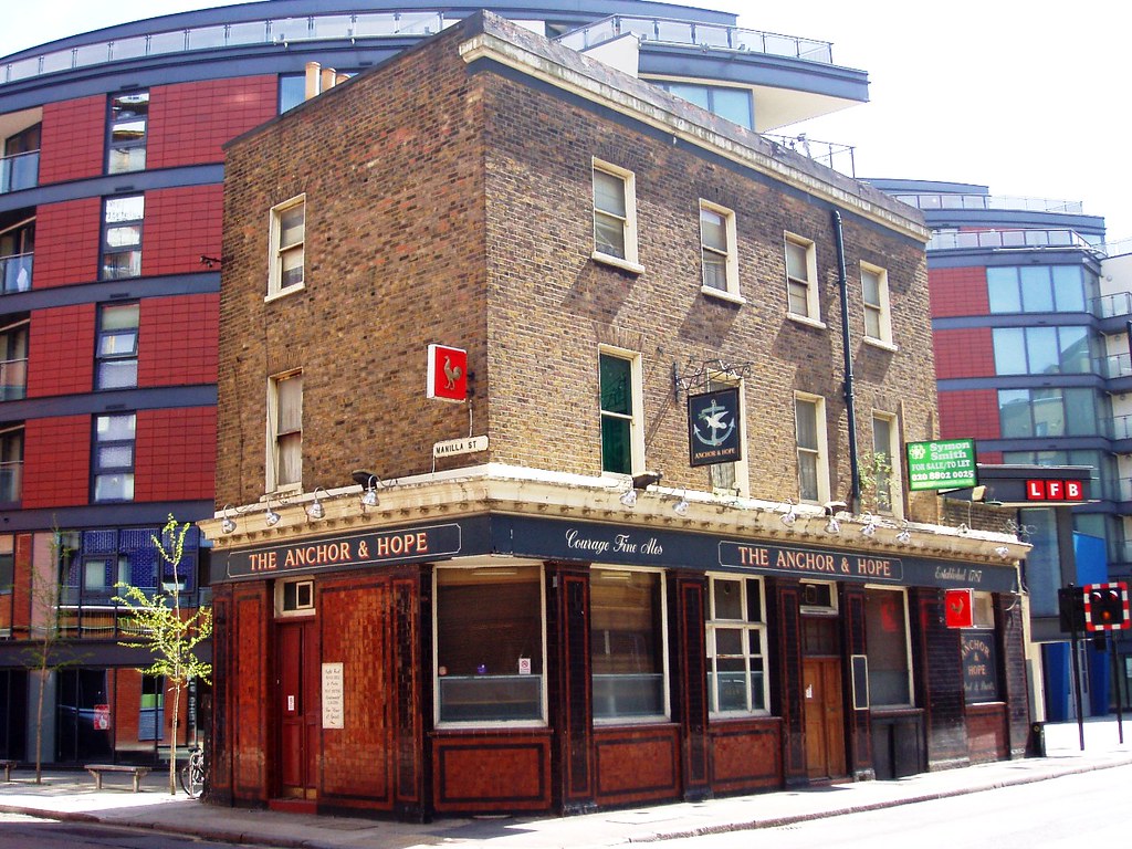 Anchor and Hope, Millwall, E14 Preserved amongst all the n… Flickr