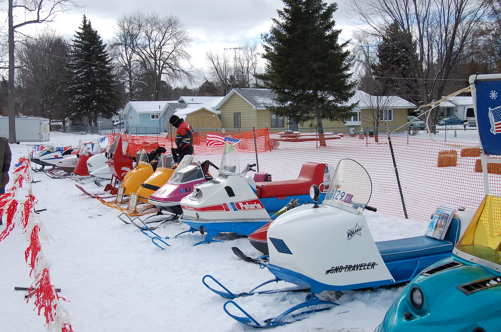 Classic Snowmobile Lineup 2008 113 N Taken on the first Sa… Flickr