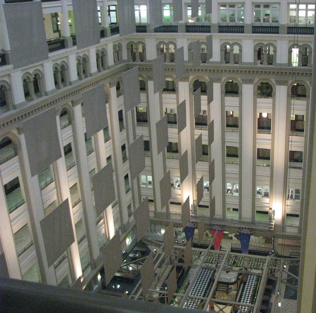 Inside the Old Post Office Washington DC Dawn Flickr