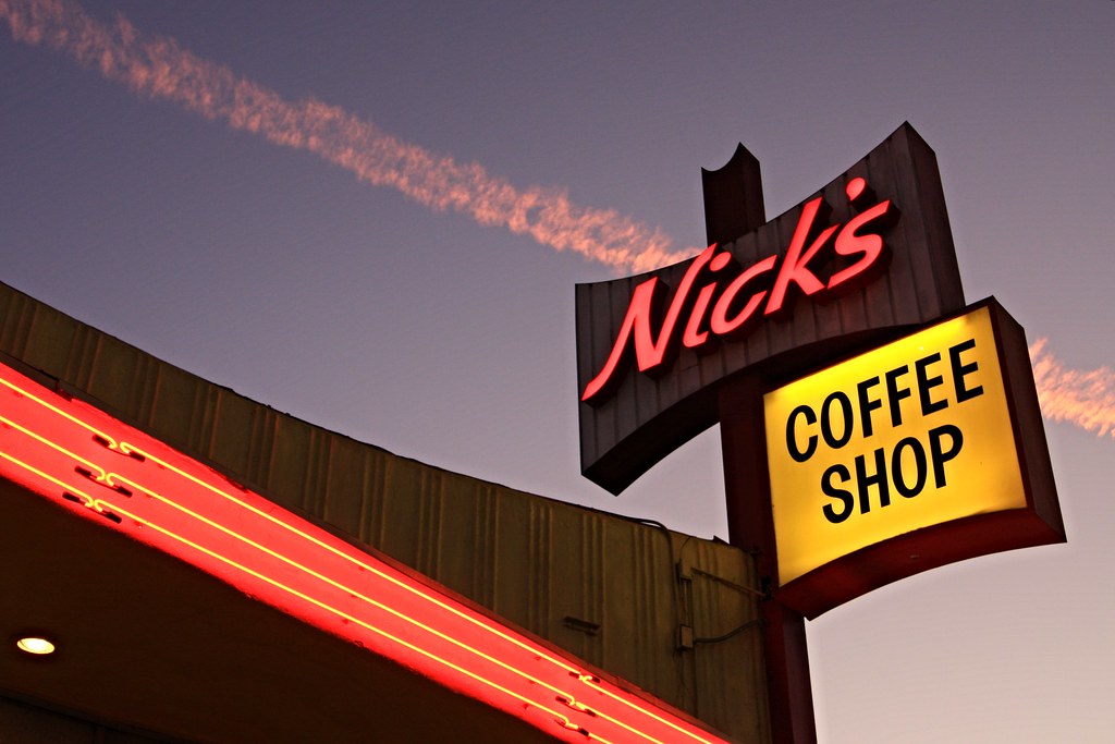 Nick's Coffee Shop Los Angeles, CA James Ian L.A. Flickr