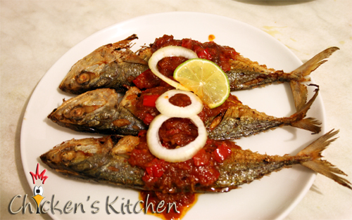 Gambar Ikan Goreng Saus Gambar Makanan