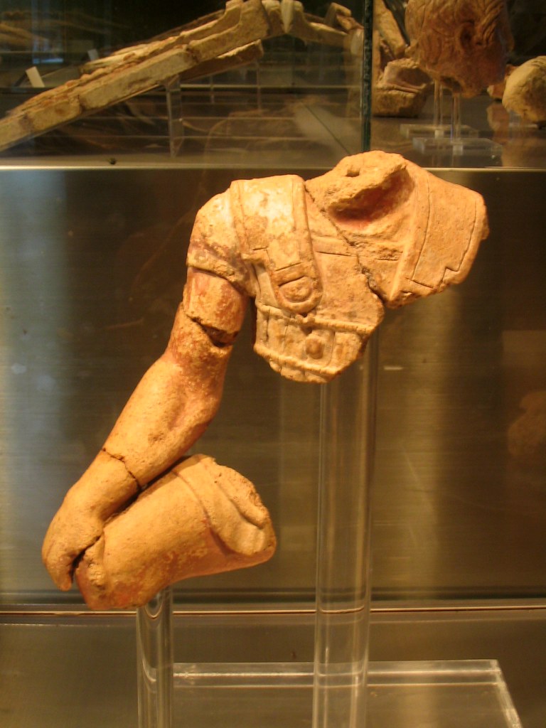 Etruscan terracotta warrior From the pediment of the Tempi… Flickr