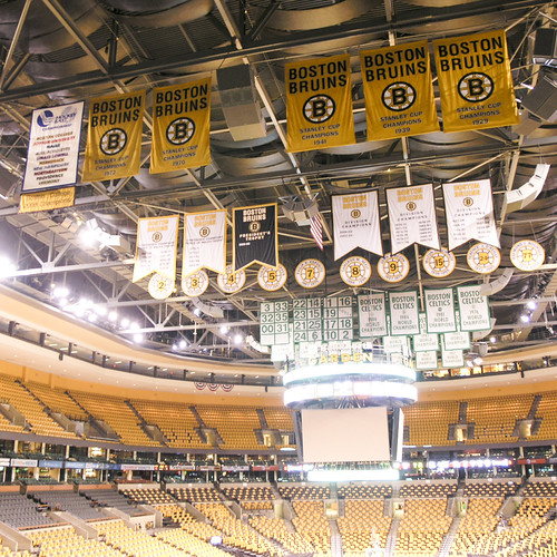 Bruins banners TD Banknorth Garden Rachid Molinary Flickr