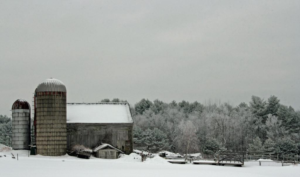 Winter Farm A farm in Rutland Ma. Sean G********** Flickr