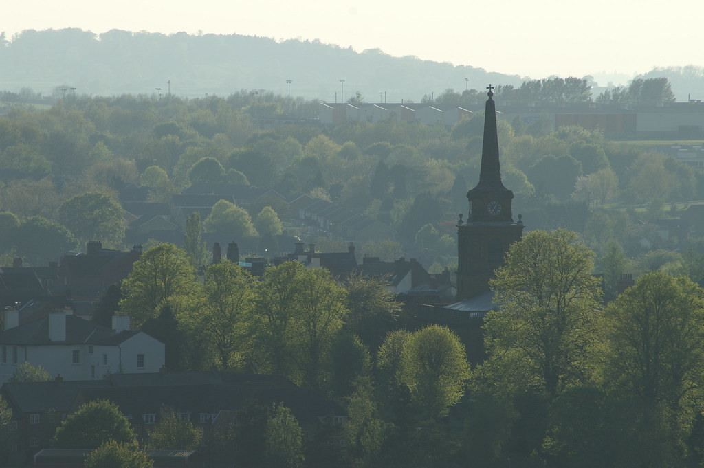 Daventry from Borough Hill Northamptonshire David Merrett Flickr