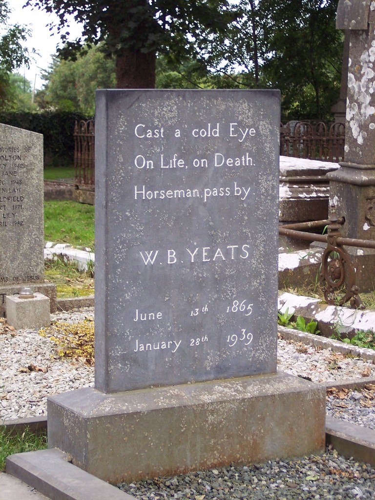 Yeats' Grave William Butler Yeats' grave at St. Columba's … Flickr