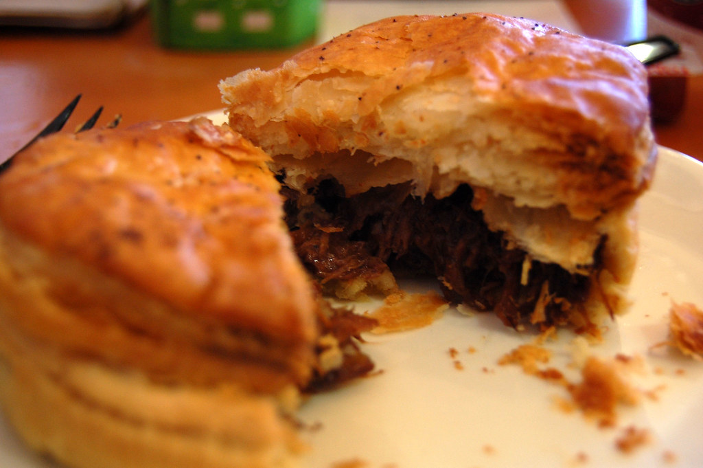 Beef Bourguignon Pie Melbourne airport's international ter… Flickr
