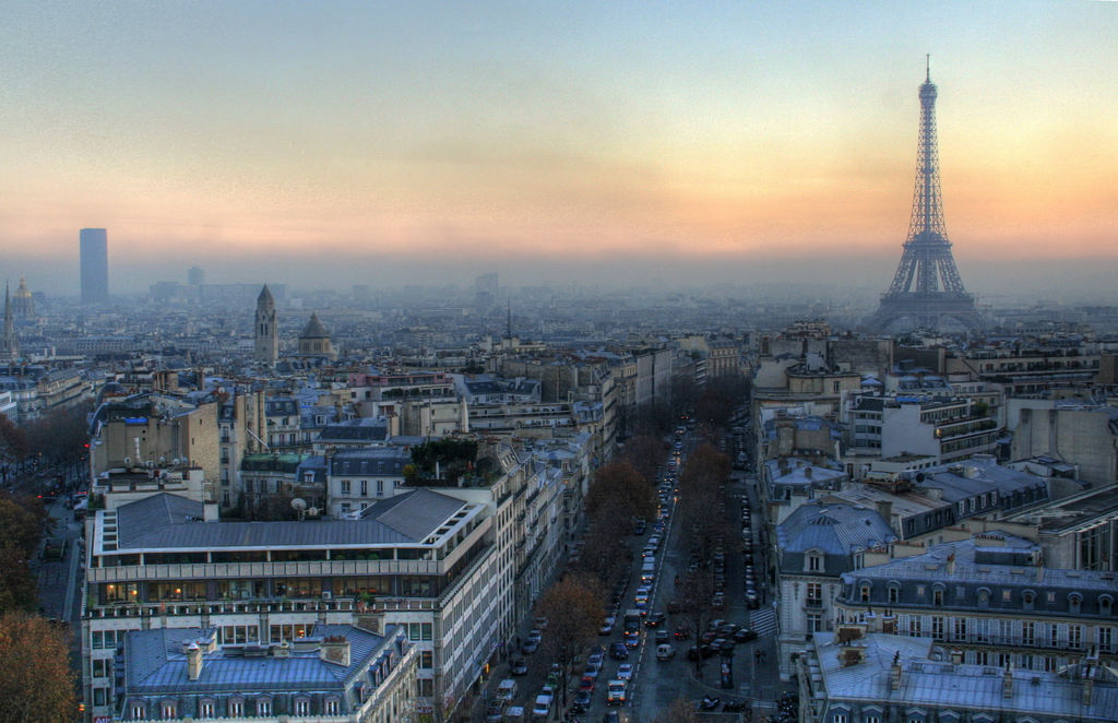 Paris apres le coucher du soleil vamp8888 Flickr