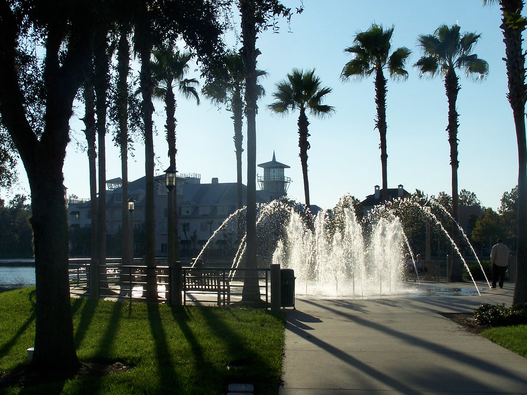 Downtown Celebration, FL The Fountains Eric Flickr