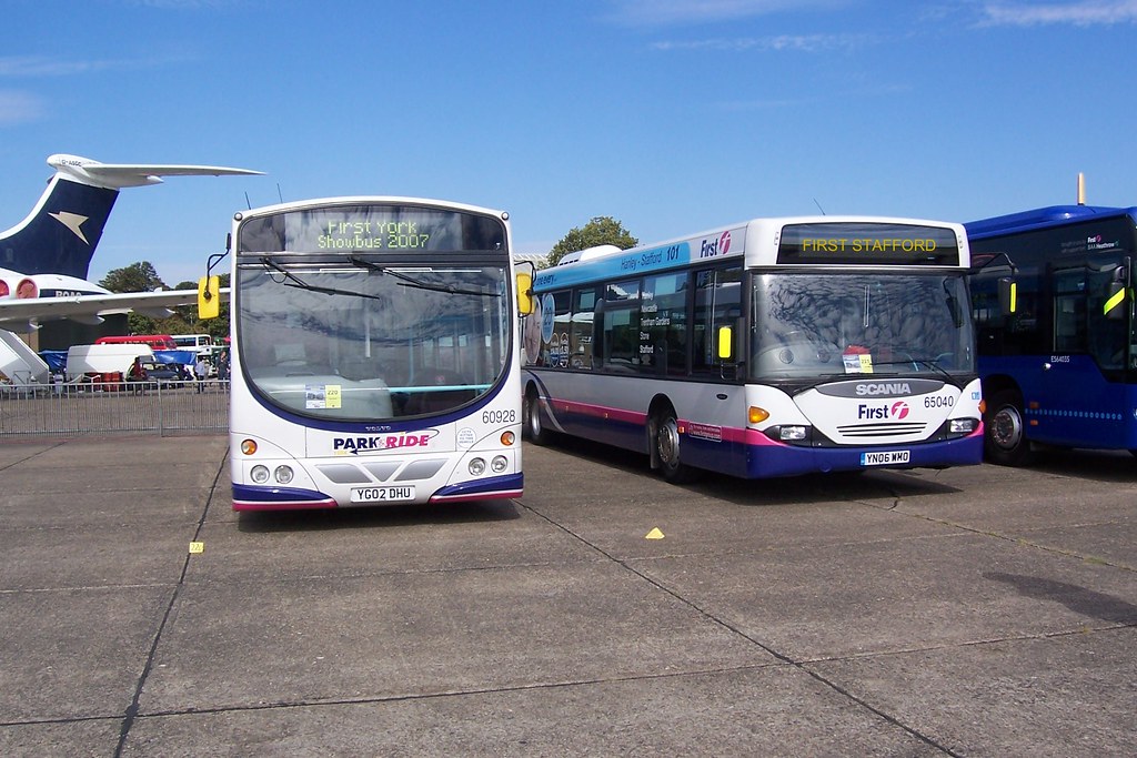 First York & Stafford buses First bus at showbus 2007 Flickr