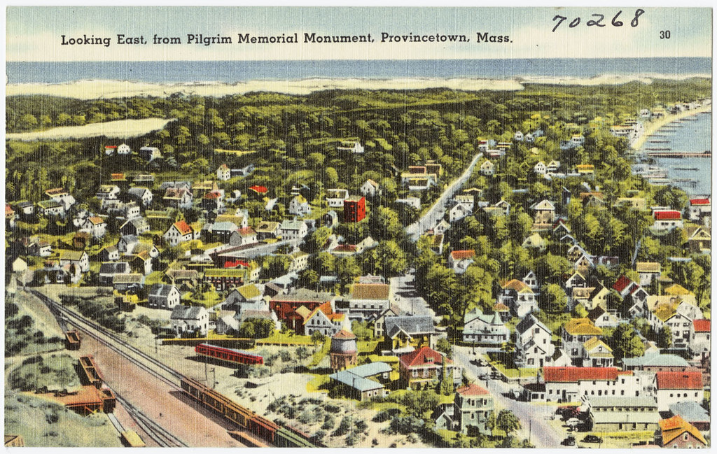 Looking east, from Pilgrim Memorial Monument, Provincetown… Flickr