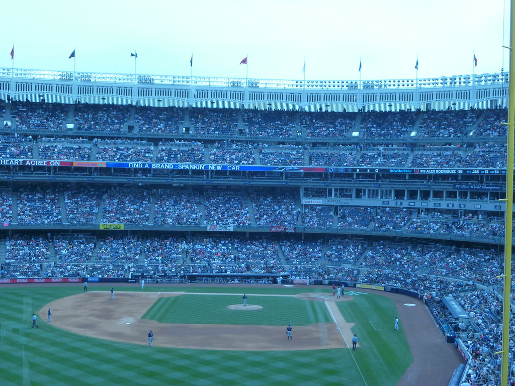 The view from my seat at Yankee Stadium Marianne O'Leary Flickr