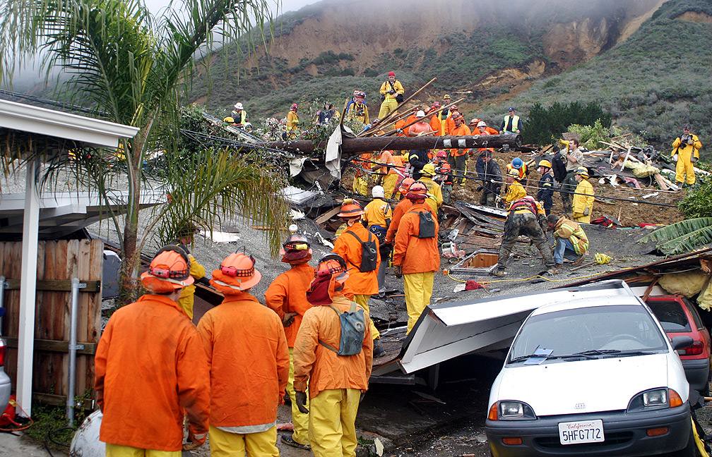 La Conchita Landslide, January 2005 The slide pushed homes… Flickr