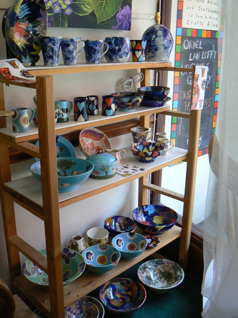Gwili Pottery Seen at Crafts Alive, Llandeilo vivien Flickr