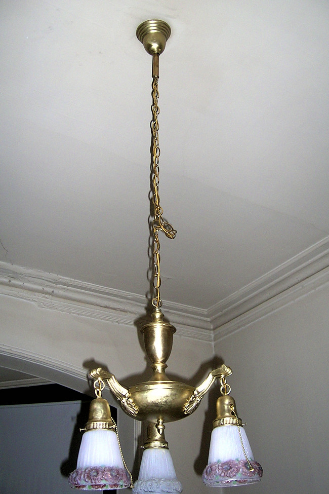 Restored Fixture.jpg This light fixture, circa 1915, had b… Flickr