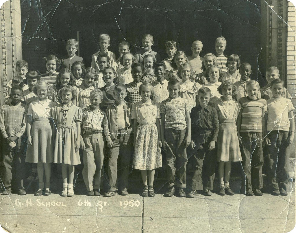 Gravel Hill School 1950 6th Grade a photo on Flickriver