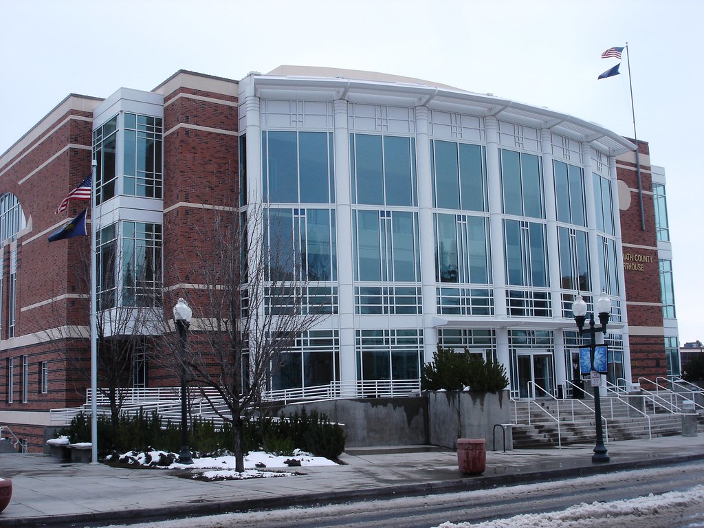 Klamath County Courthouse. Klamath Falls Oregon, December … Flickr