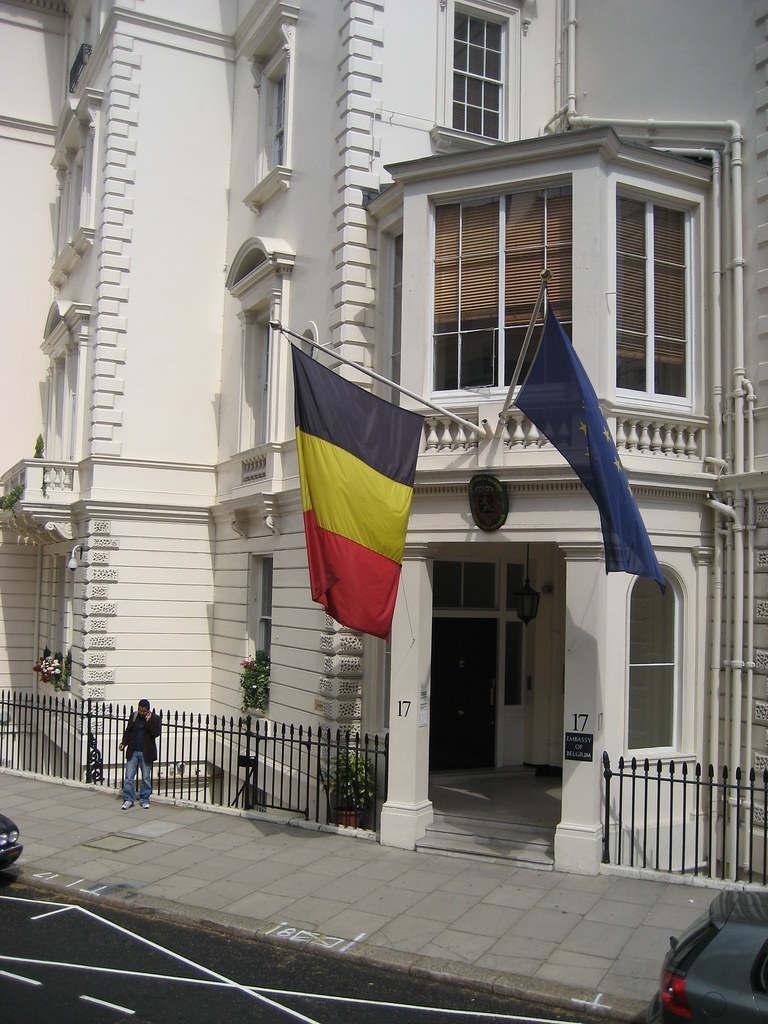 BELGIAN EMBASSY LONDON 17 Grosvenor Crescent London SW1X… Flickr