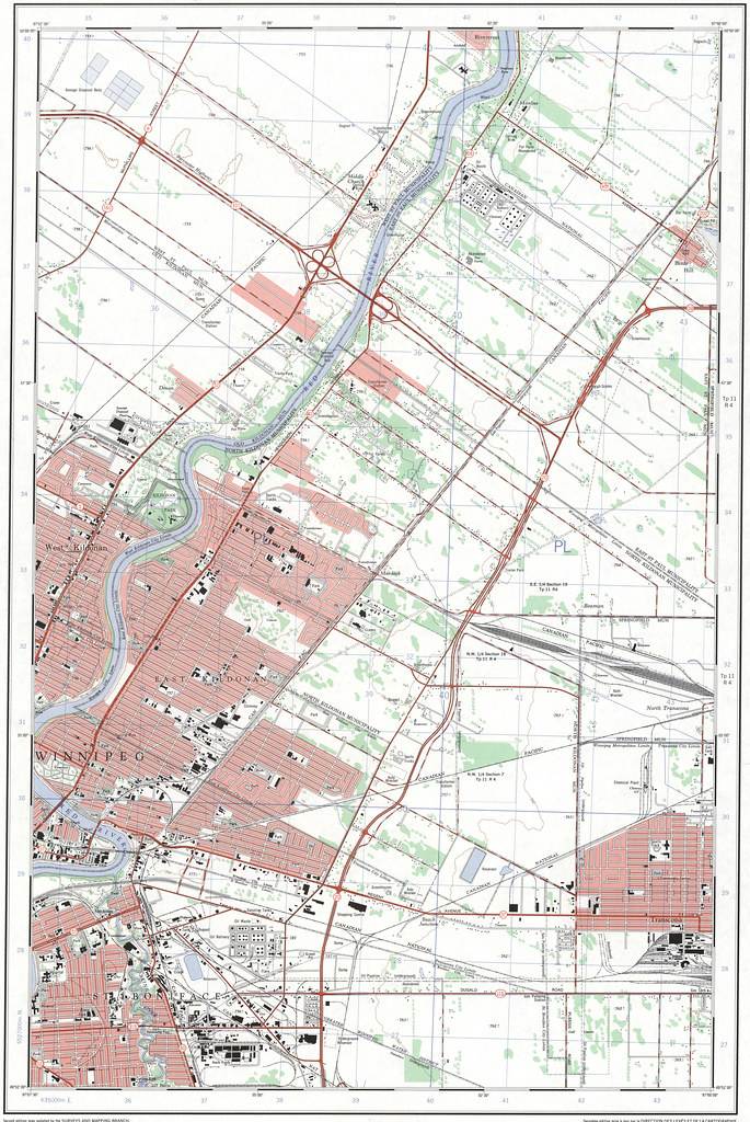Flickriver Photoset '125,000 Winnipeg (1960s)' by Historical Maps of
