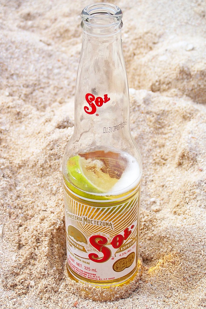Cozumel Sol Beer... good stuff Tracy Nachelle Flickr