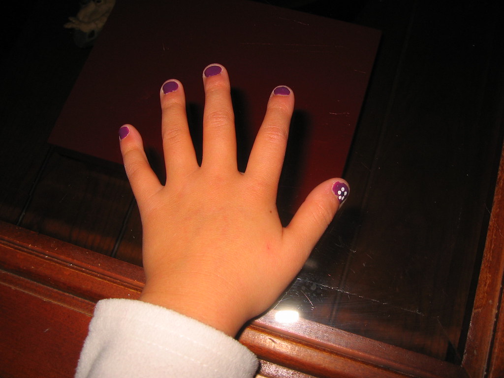 Painted Nails Julia got her nails painted. Ian Kennedy Flickr