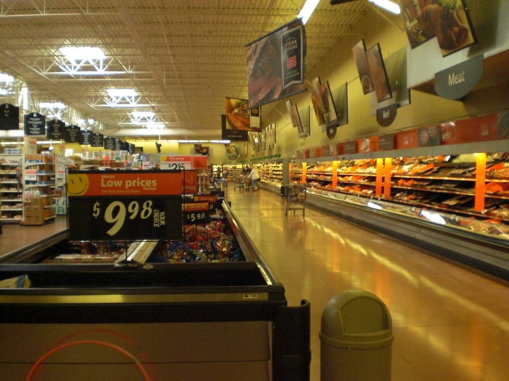 Inside WalMart Supercenter The groceries are what make it… Flickr
