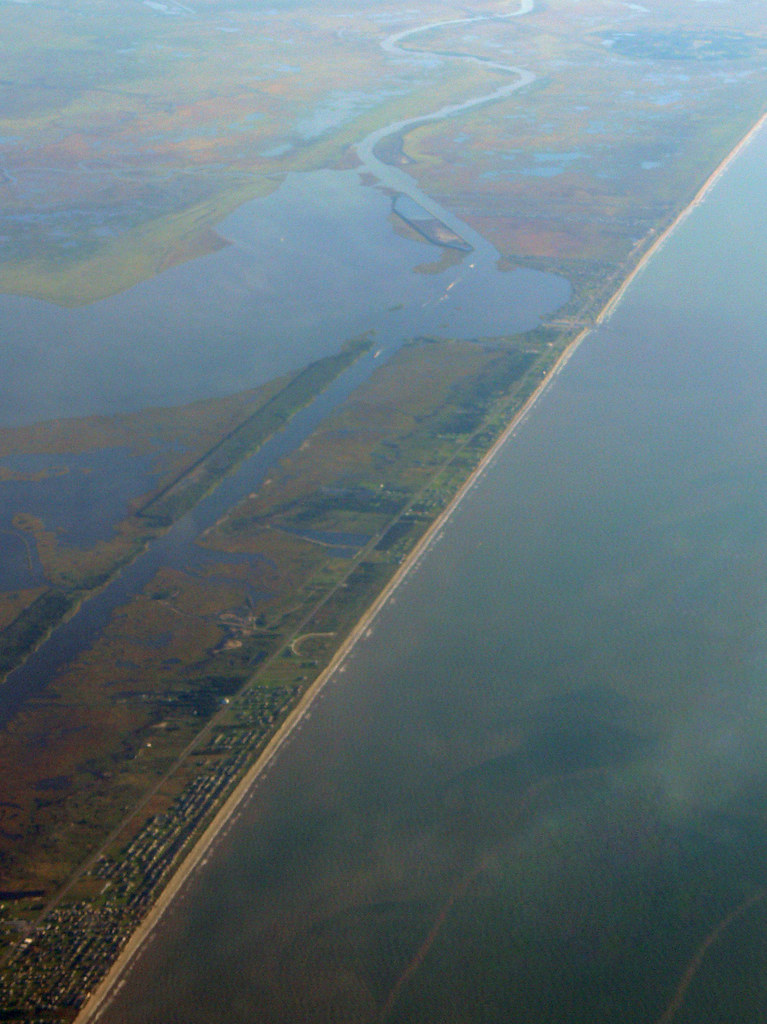 Bolivar Peninsula Peninsula near Galveston with lagoon, co… Flickr