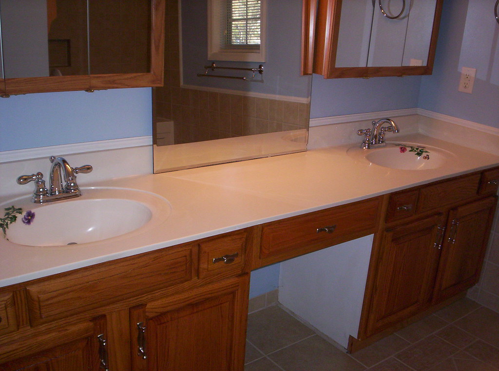 Double Sink in Master Bath helanagfrierson Flickr