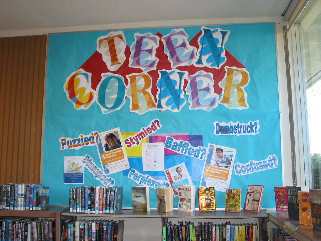 Teenage library At the El Cerrito Library, El Cerrito, CA.… Flickr