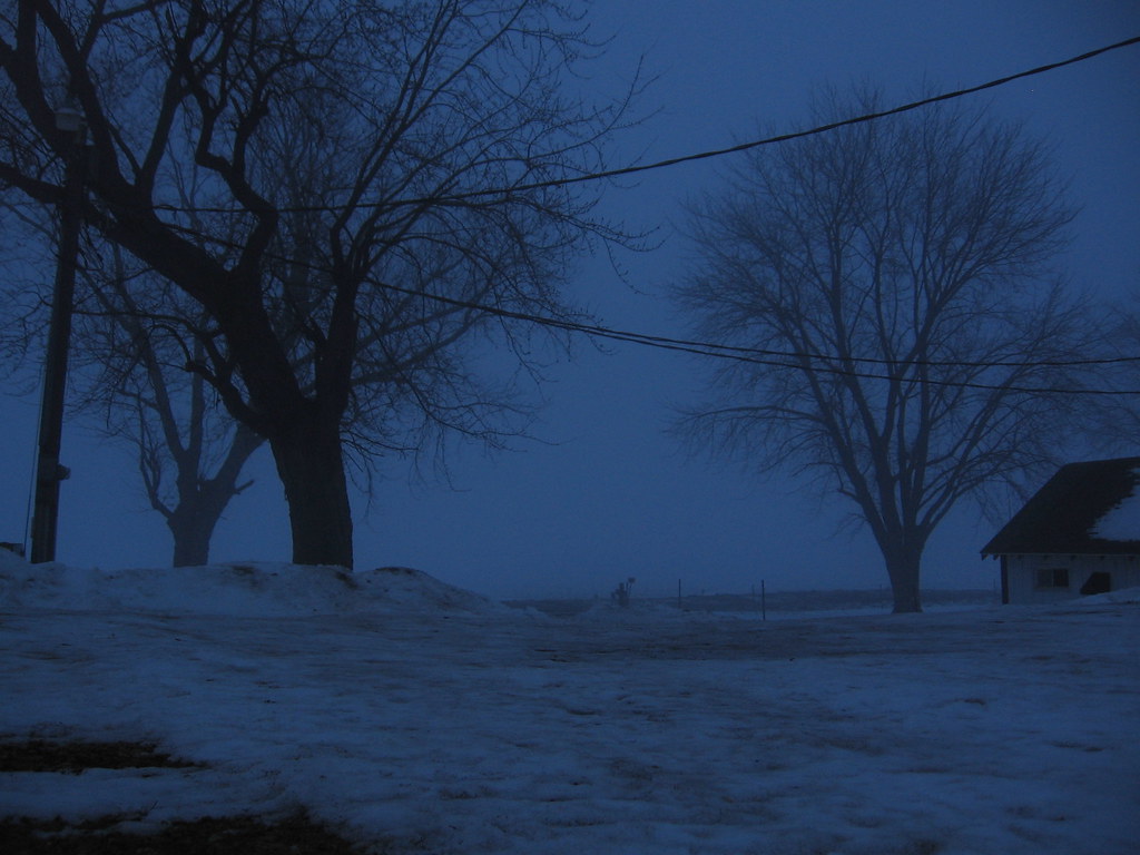 FOGGY WEATHER CAMBRIA, WI 122107 This is the fog that ma… Flickr