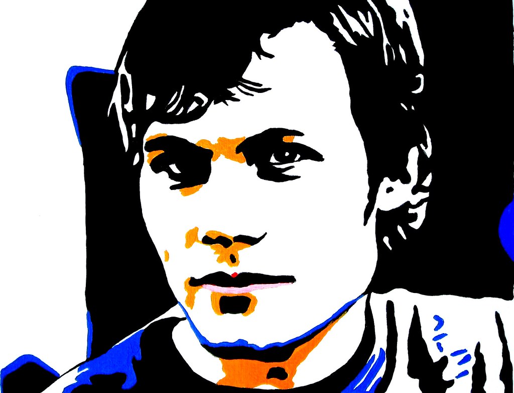 Oslo 2 12 x 9", acrylic on paper, 2808, inspired by a La… Flickr