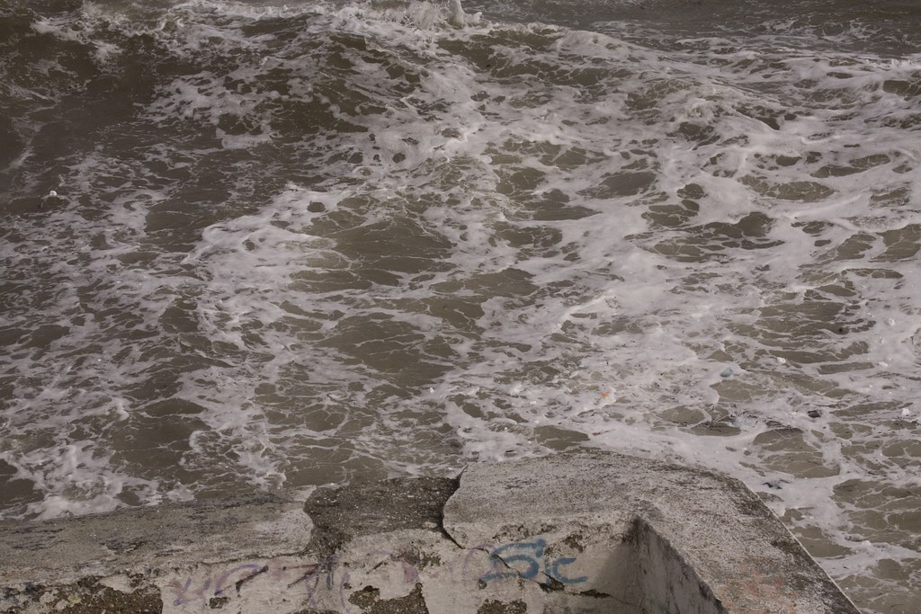 ROUGH SEA BLACKROCK Blackrock has a station on the Dubli… Flickr