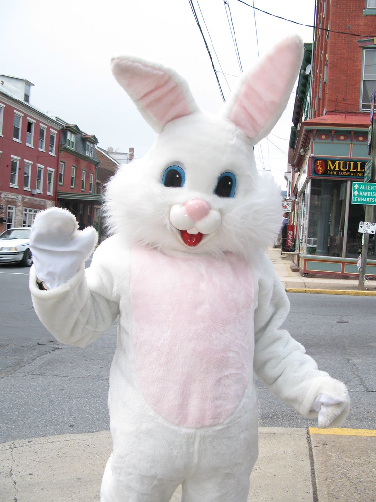 Easter Bunny, Hamburg Pa I was driving through Hamburg whe… Flickr