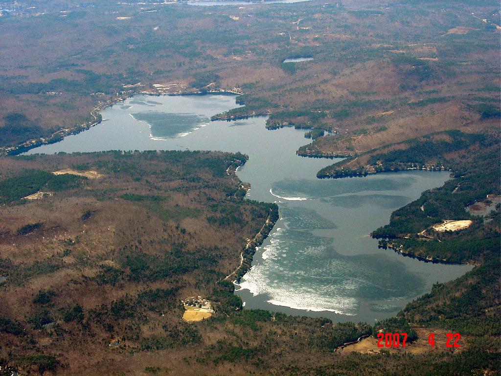 near ice out at merrymeeting lake Art01852 Flickr