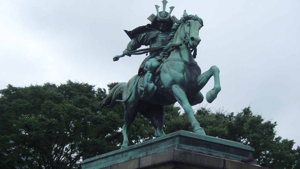 Samurai Samurai Statue in front of Imperial Palace, Tokyo Dale Lee