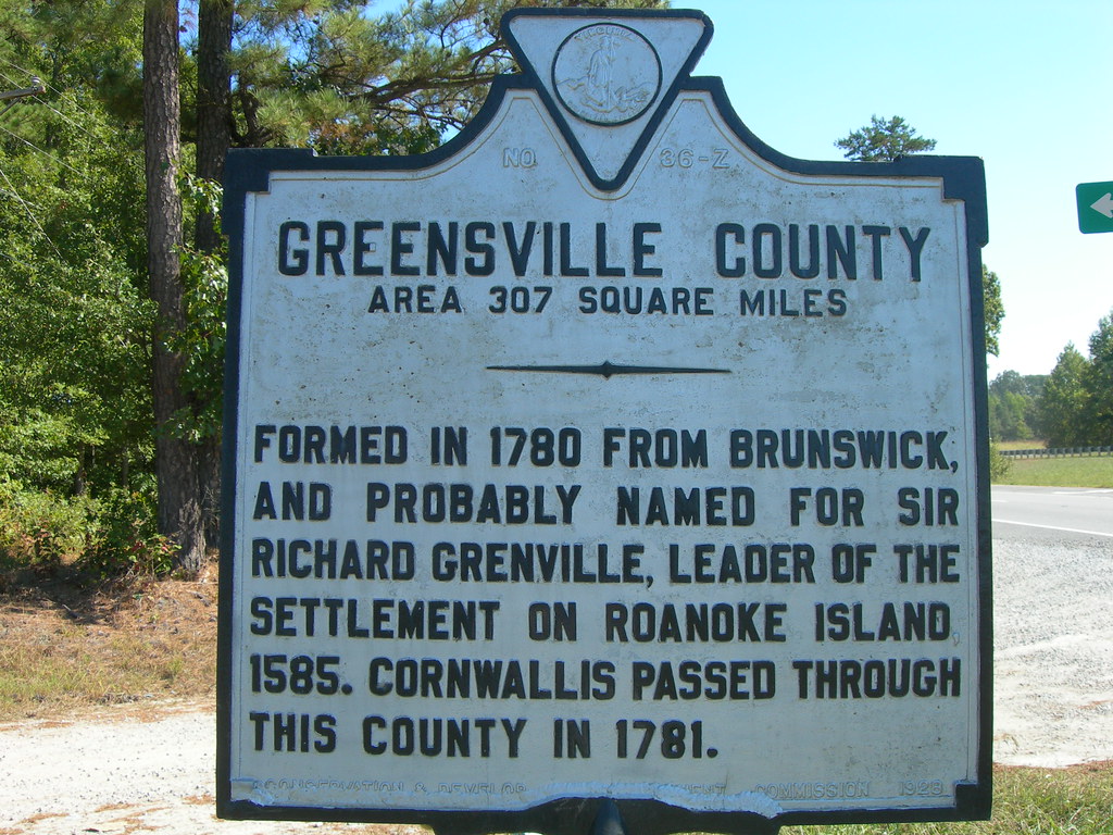 Greensville County Historic Marker US 58 at the Greensvill… Flickr