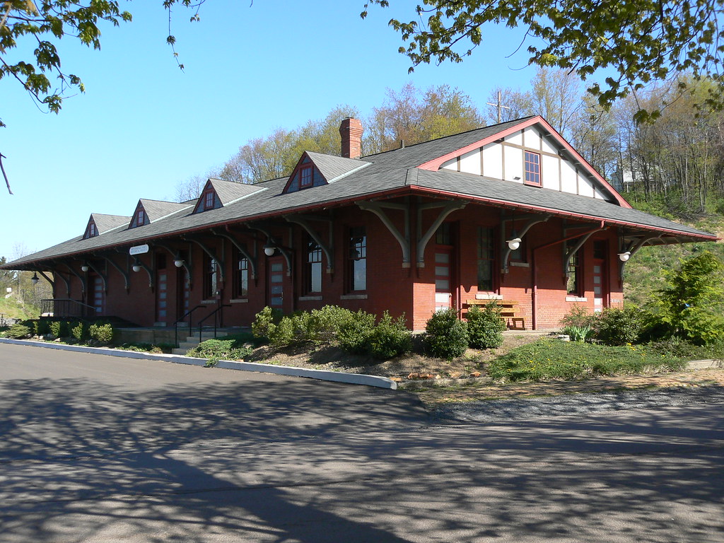 Meyersdale, PA Westen Maryland RR station, now on the Grea… Flickr