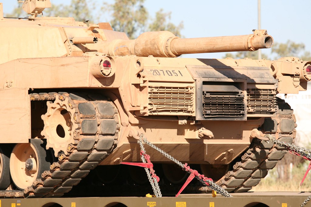Abrams M1A1 Main Battle Tank, Australian Army, transported… Flickr