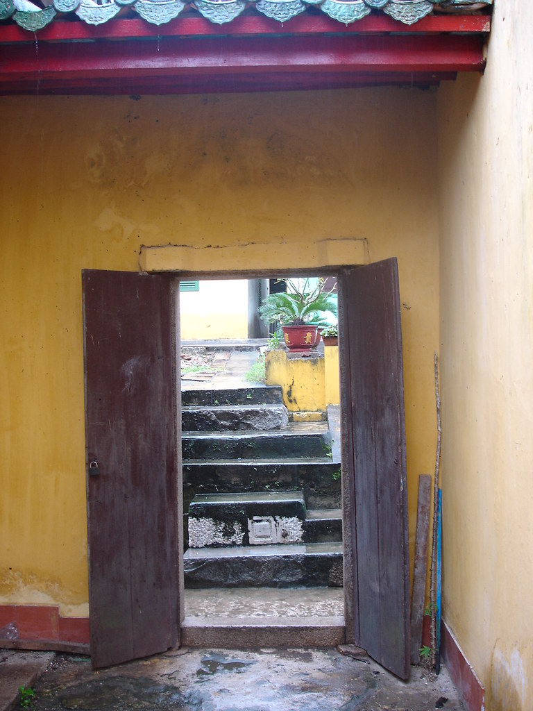 doorway chinese temple vietnam Morven Houston Flickr