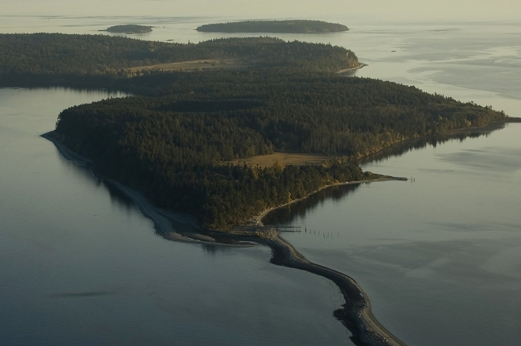 Sidney Island Flew in the 206 today Victoria Boundary Bay … Flickr