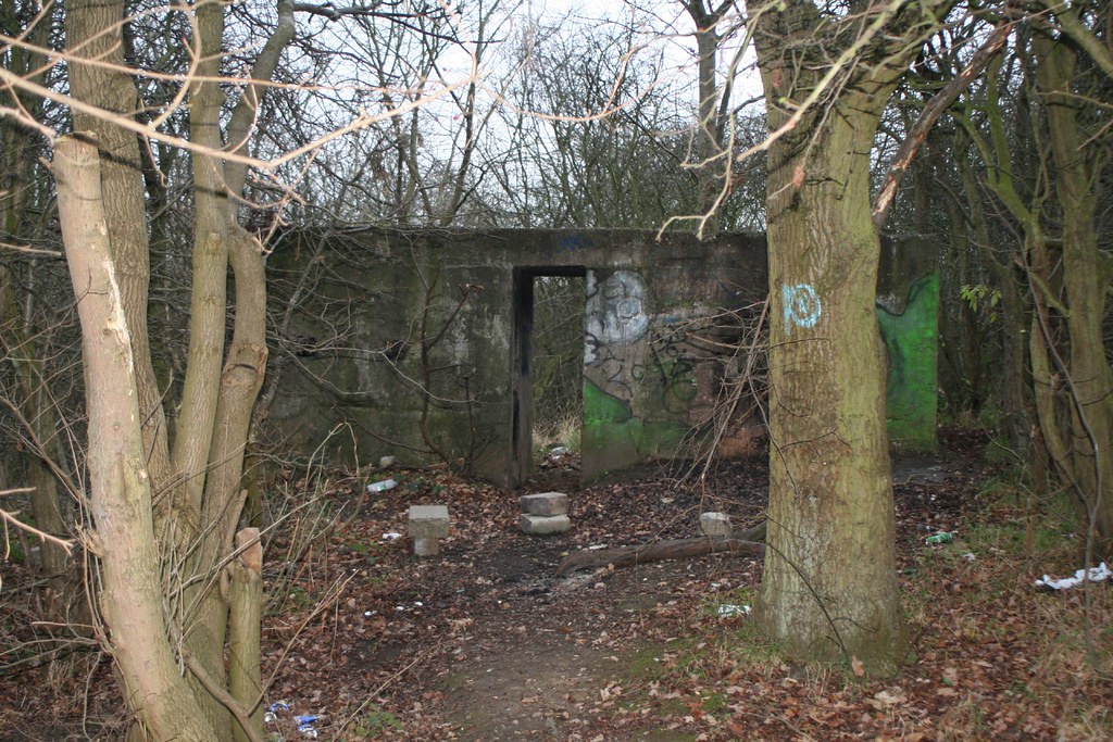 Pillbox in Thornaby Woods near Ingleby Barwick Chris Flickr