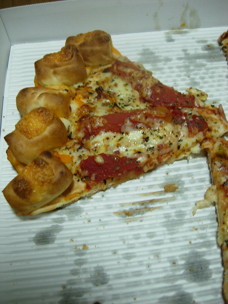 PIZZA Cheese Roll Crust insanely tasty wednesday_afternoon Flickr