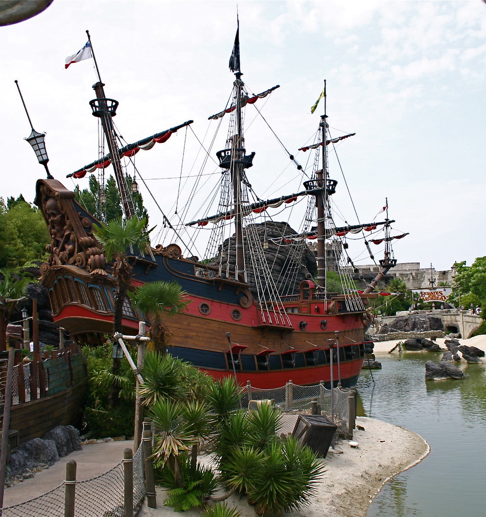 Pirate Ship Adventureland Disneyland Paris Resort Marnela… Flickr
