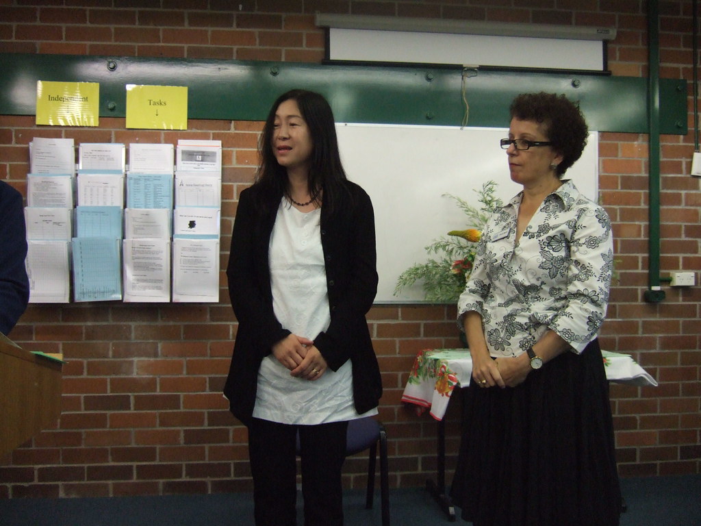Mutsumi with the Assistant Director of Educational Program… Flickr